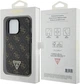 Панель Guess 4G Triangle Metal Logo для Apple iPhone 14 Pro Max Black (GUHCP14XPG4GPK) - зображення 8