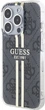 Панель Guess IML 4G Gold Stripe для Apple iPhone 15 Pro Black (GUHCP15LH4PSEGK) - зображення 2
