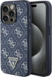 Панель Guess 4G Triangle Metal Logo для Apple iPhone 15 Pro Blue (GUHCP15LPG4GPB) - зображення 1