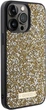 Панель Guess Rhinestone Metal Logo для Apple iPhone 15 Pro Yellow (GUHCP15LPFGSBSD) - зображення 4