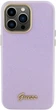 Панель Guess Glitter Glossy Script для Apple iPhone 15 Pro Lilac (GUHCP15LPGMCSL) - зображення 3