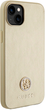 Etui Guess Leather 4G Metal Logo Strass do Apple iPhone 13/14/15 Gold (3666339151003) - obraz 4
