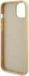 Etui Guess Leather 4G Metal Logo Strass do Apple iPhone 13/14/15 Gold (3666339151003) - obraz 7