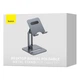 Подставка для планшета настольная Baseus Desktop Biaxial Foldable Metal Stand (4,7"-13", Алюминий). Grey - изображение 10