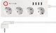 Listwa sieciowa Kruger&Matz KM2250 4 gniazda typu niemieckiego i 4xUSB 2100 mA Connect P6 Tuya (5901890122207) - obraz 3