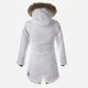 Детское зимнее пальто для девочки Huppa Vivian 1 12490120-00020 128 см Белое (4741468739465) - изображение 2
