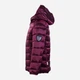Куртка демисезонная короткая с капюшоном женская Huppa Stenna1 17988127-90034 L Бордовая (4741468888163) - изображение 3