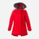 Подростковое зимнее пальто для девочки Huppa Vivian 12490020-70004 152 см Красное (4741468795348) - изображение 1