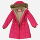 Подростковое зимнее пальто для девочки Huppa Yacaranda 12030030-70063 140 см Фуксия (4741468562193) - изображение 4