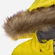 Подростковое зимнее пальто для девочки Huppa Yacaranda 12030030-70002 146 см Желтое (4741632039322) - изображение 5