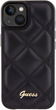 Etui Guess Quilted Metal Logo do Apple iPhone 15/14/13 Black (3666339149604) - obraz 3