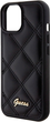 Etui Guess Quilted Metal Logo do Apple iPhone 15/14/13 Black (3666339149604) - obraz 6