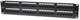 Патч-панель 48 портов RJ45 UTP Cat.5e 2U для серверных, черная - изображение 1