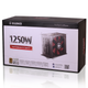 Блок питания для ПК 1250W, модульный, 80+ Gold, ATX, вентилятор 140 мм, Xilence, черный - изображение 2