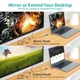 Переходник USB Type-C на DisplayPort 4K 60Hz, 20 см, алюминиевый, серый - изображение 2