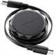 Кабель-рулетка USB Type-C 2.0 для зарядки и передачи данных, 60Вт, 0.8м, черный - изображение 1