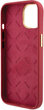 Etui Guess Silicone Script Metal Logo & Frame do Apple iPhone 15/14/13 Red (3666339149048) - obraz 7