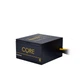 Блок живлення для ПК 600W, Chieftec CORE, 120мм вентилятор, ATX, 80 PLUS Gold, чорний - зображення 3