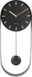 Zegar ścienny Karlsson Pendulum z wahadłem 50 x 20 x 4.8 cm Czarny (8714302657337) - obraz 1