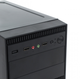 Компьютерный корпус 500Вт с верхним блоком питания, USB 3.0, mATX, черный - изображение 5
