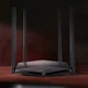 Wi-Fi роутер Mercusys, Wi-Fi 6, MU-MIMO, MESH, 1 Гбит/с, черный - изображение 5