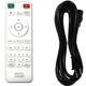 Короткофокусний проектор для дому та офісу, Full HD, 3000 лм, контраст 10000:1, 2 HDMI, білий - зображення 5