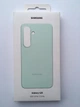 Чехол силиконовый противоударный Silicone Case для Samsung Galaxy S25 (6.2") Mint SM-S936 - изображение 2