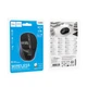 Беспроводная мышь Hoco GM41, 2.4G, BT, 800-1600DPI, 1xAA, black - изображение 4
