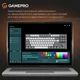 Клавиатура GamePro Genesis Metallic MK110G Outemu Red Swithes USB Gray - изображение 12