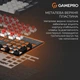 Клавіатура GamePro Genesis Metallic MK144B Outemu Red Swithes USB Black - изображение 9