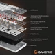 Клавиатура GamePro Genesis Metallic MK110G Outemu Red Swithes USB Gray - изображение 13