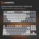 Клавиатура GamePro Genesis Metallic MK110G Outemu Red Swithes USB Gray - изображение 15