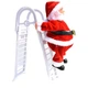 Игрушка Дед Мороз на лестнице музыкальная фигурка с подсветкой и мелодией Jingle Bells - изображение 1