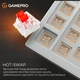 Клавиатура GamePro Genesis Metallic MK144G Outemu Red Swithes USB Gray - изображение 12