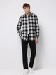 Рубашка хлопковая мужская Colin's CL1076512BLK L Black (8684112963358) - изображение 3