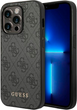 Панель Guess 4G Metal Gold Logo для Apple iPhone 15 Pro Max Grey (3666339171773) - зображення 1