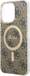 Etui plecki Guess IML 4G MagSafe do Apple iPhone 15 Pro Brown (3666339194604) - obraz 5