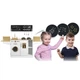 Деревянная детская кухня XXL с посудой и аксессуарами Ricokids 129×98×30 см, белая (Польша) - изображение 9