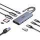 Док-станція USB3.2 Type-C --> HDMIx2, 60Hz/2xUSB-A/2xUSB-C 3.2/ RJ45/SD/TF/PD 100W CM639 Ugreen - изображение 2