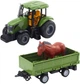 Трактор на радіокеруванні Lean Toys з причепом та конем (25000) (5905991060505) (955555914218001) - Уцінка - зображення 4