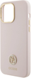 Панель Guess Silicone Logo Strass 4G для Apple iPhone 15 Pro Max Light Pink (3666339148935) - зображення 6