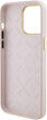 Панель Guess Silicone Logo Strass 4G для Apple iPhone 15 Pro Max Light Pink (3666339148935) - зображення 7