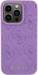 Панель Guess Leather 4G Stamped для Apple iPhone 15 Pro Max Purple (3666339150471) - зображення 3