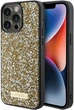 Панель Guess Rhinestone Metal Logo для Apple iPhone 15 Pro Max Gold (3666339153557) - зображення 1