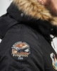 Аляска N-2B чорна з нашивками 299 БрТА 5XL - зображення 7