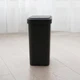 Відро для сміття MBM HOME BIN-04 10L ANTHRACITE пластикове антрацитове - зображення 3