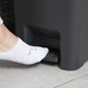Ведро для мусора MBM HOME с крышкой и педалью BIN-01 30L ANTHRACITE антрацитовое - изображение 8