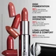Губная помада Givenchy Rouge Interdit Intense Silk Satin Matte Lipstick N501 BRUN deep red based brown Standart Satin (11938203) - изображение 7