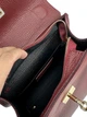 Бордовая женская сумочка из натуральной кожи Virginia Conti VC02733Bordo - изображение 4