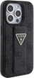 Панель Guess Grip Stand 4G Triangle Strass для Apple iPhone 15 Pro Max Black (3666339197322) - зображення 4